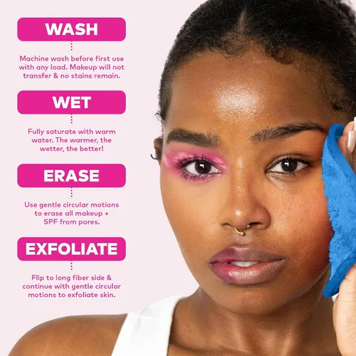 Miniatura 7 de The Original MakeUp Eraser Pro, elimina sin esfuerzo todo el maquillaje con solo agua, incluyendo rímel impermeable, delineador, base, lápiz labial