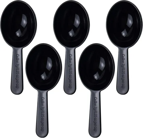 Miniatura 9 de AUEAR, Paquete de 5 cucharadas cucharadas de café de medición de plástico para leche en polvo y especias de semillas de frutas