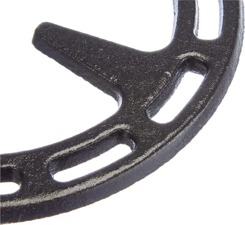 Miniatura 3 de Ilsa, aro de gas reductor, 5 pulgadas, de hierro fundido, Negro