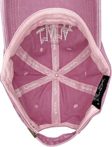 Miniatura 4 de Waldeal Gorra de béisbol ajustable bordada para mujer, estilo vintage desgastado