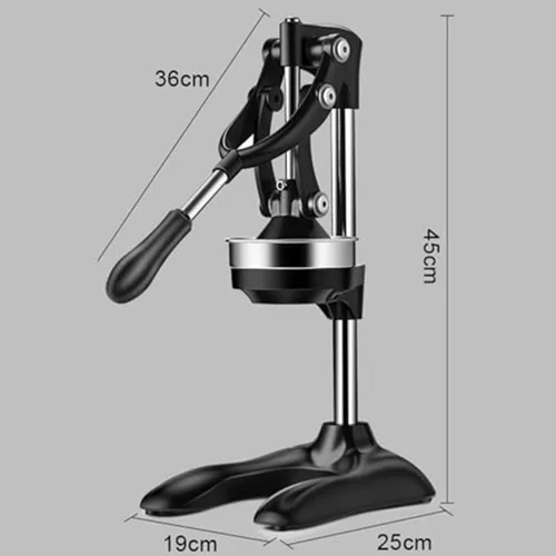 Miniatura 8 de Exprimidor de hierro fundido actualizado 2026, exprimidor manual de cítricos de cocina, exprimidor de lima grande de acero inoxidable, exprimidor