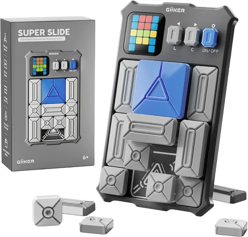 Miniatura 8 de GiiKER Super Slide - Rompecabezas original de más de 500 desafíos, juguetes para niños y adolescentes, juegos de viaje, regalos de cumpleaños