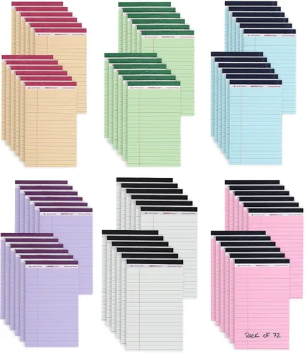 Miniatura 16 de ROARING SPRING Enviroshades - Bloc de notas de colores reciclados, paquete de 3, 40 hojas, 8.5 x 11.75 pulgadas, el paquete incluye 1 de cada