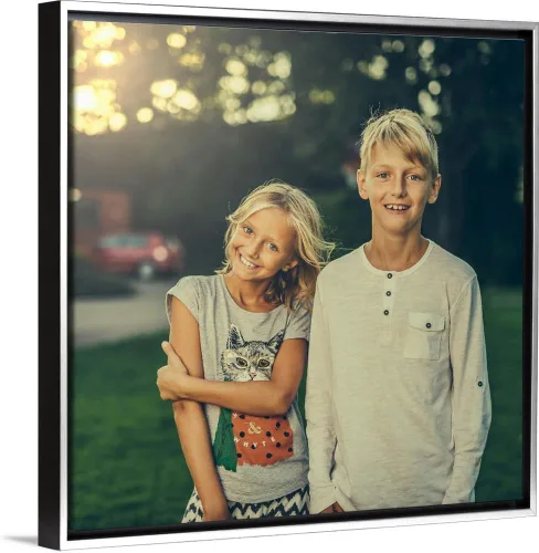 Miniatura 13 de Lona Premium gruesa para envolver – tu foto personalizable, none, 12" x 12" Sin marco