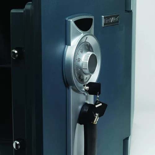Miniatura 4 de Caja fuerte Honeywell, resistente al fuego, impermeable, con cerradura de combinación, 2087F, 0 volts