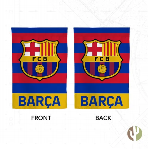 Miniatura 2 de Desert Cactus Bandera de jardín del FC Barcelona FCB – 19 x 12 pulgadas, bandera de fútbol Barcelona Barça Barça Barça, para exhibición al aire