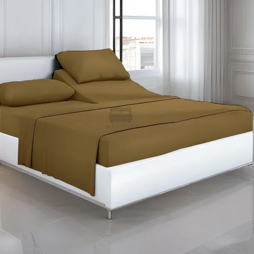Miniatura 15 de Cottingon Juego de sábanas de 4 piezas para camas ajustables, 100% algodón egipcio de 28 pulgadas, hojas de cabeza flexible para dormir con números
