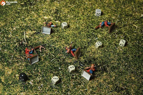 Miniatura 3 de Warzone Studio Alfombrilla de batalla de goma de 3' x 3': Meadows + Bag