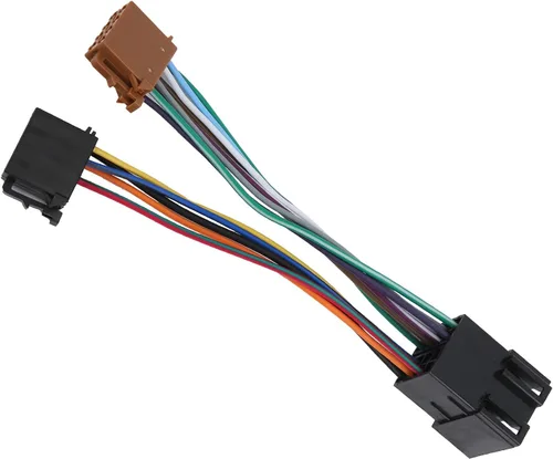 Miniatura 2 de Para Peugeot 106 206 306 307 405 406 607 Adaptador de arnés de cableado ISO kit de audio estéreo para coche apto para Peugeot 106 206 306 307 405