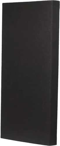 Miniatura 4 de Panel acústico absorbente de sonido 24" x 48" x 4" borde biselado (negro)