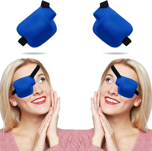 Miniatura 12 de Parche para ojos 3D, parches médicos para adultos y niños, parches para ojos perezosos para ambliopía 3D para ojo derecho Negro