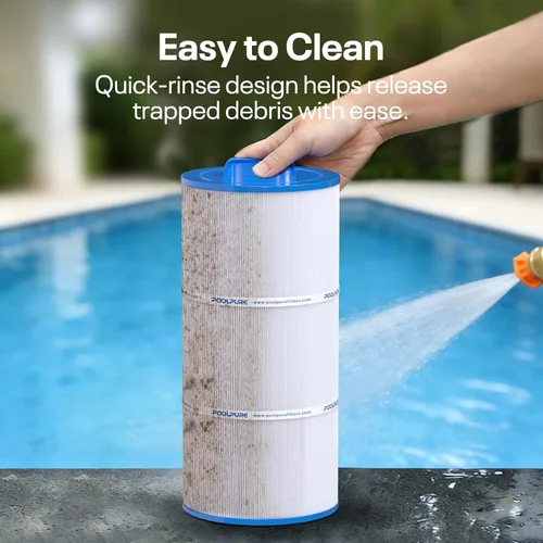 Miniatura 7 de POOLPURE Filtro de spa C-7375 reemplaza PCD75N, Unicel C-7375, Filbur FC-3964, 1019301, AK-60032, APCC7500, 17543, Cartucho de filtro de 75 pies