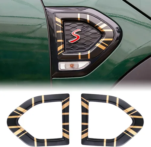 Miniatura 14 de Adhesivo decorativo para guardabarros de luz lateral de señal de giro para Mini Cooper 3ª generación F60 Countryman 2017 en adelante, accesorios