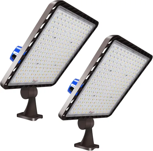 Miniatura 11 de ledmo Luz LED de estacionamiento de 300 W, accesorio de iluminación de inundación de seguridad para zonas comerciales al aire libre con sensor