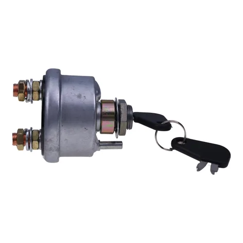 HOLDWELL Interruptor de desconexión de batería 7N-0718 7N0718 con 2 llaves compatibles con Caterpillar CAT 627 623 621 637 632 631 613G 627K LRC