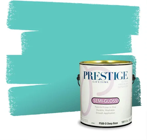 Miniatura 190 de Pintura Exterior + imprimación PRESTIGE, todo-en-uno, 1 galón, acabado mate, color comparable al Valspar* Royal Gray* VS151-Gris real