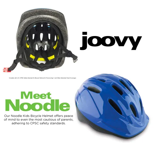 Miniatura 3 de Joovy Noodle - Casco multideportivo XS-S, casco de bicicleta ajustable para niños, arándano Azul (Arándano)