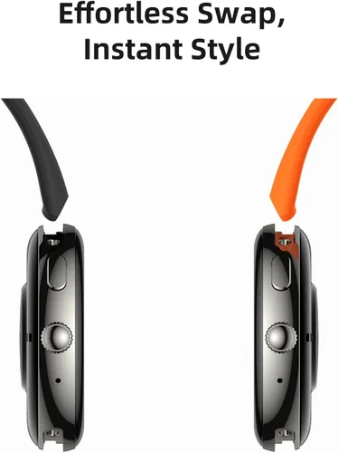 Miniatura 3 de Parsonver Reloj inteligente AMOLED para hombres y mujeres, pantalla siempre encendida, rastreador de fitness, responder/realizar llamadas, 2 bandas