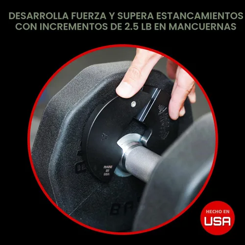 Miniatura 2 de Micro Gainz - Placa fraccional para mancuernas de 1.25lb, ideal para micro cargas, (elige color) juego de 4 placas fraccionales, diseñadas