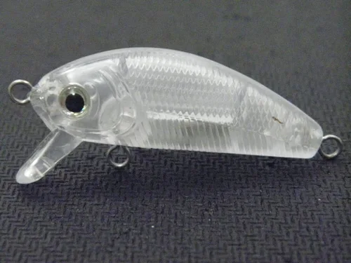 Miniatura 47 de 10 Señuelo en Blanco sin Pintar Minnow Crankbait de Agua Superior sin Labios Jerkbait Señuelos de Pesca UPM760P10