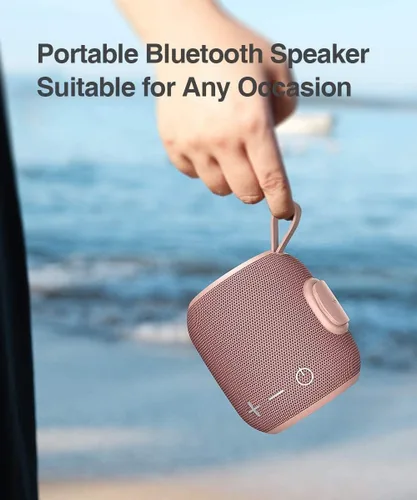 Miniatura 9 de Altavoces Bluetooth portátiles inalámbricos impermeables IPX7 Bluetooth 5.0 doble emparejamiento mini altavoz de ducha, sonido envolvente estéreo