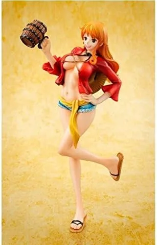 Miniatura 3 de Megahouse One Piece: Portrait of Pirates: Nami Mugiwara Versión 02 Edición Limitada Figura de PVC