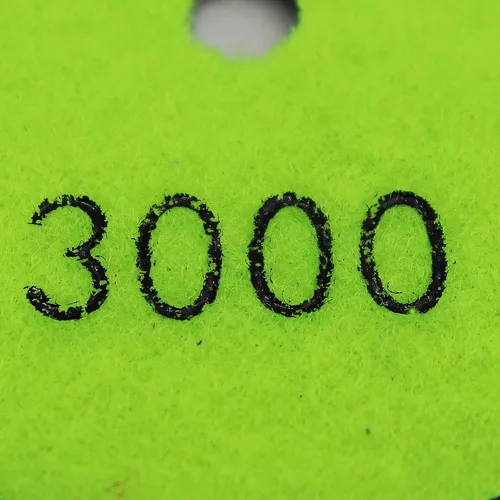 Miniatura 5 de Almohadillas de pulido de diamante de 4 pulgadas secas 8 piezas de granos 3000 para azulejos de encimera de piedra de cuarzo de granito de mármol