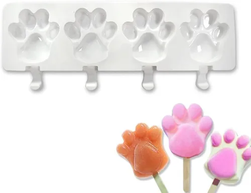 Miniatura 16 de Molde de silicona para paletas de helado, molde de silicona suave y liso para bricolaje, hecho en casa, helado, caramelo, pastel, molde Tipo 4