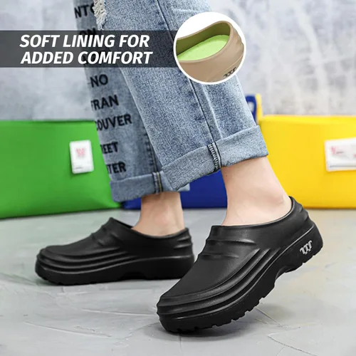 Miniatura 4 de Armadillo Chef Shoes for Men - Slip Resistant, Lightweight & Waterproof Garden Clogs for Women, Ideal Work Shoes for Kitchens