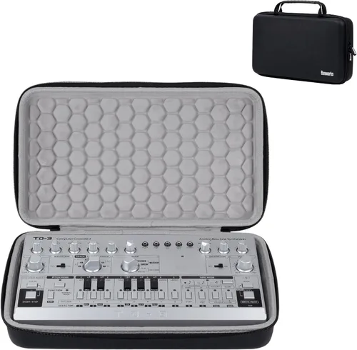 Miniatura 15 de Bolsa de transporte para controlador MIDI Banworks de poliuretano con carcasa rígida, ajuste personalizado para Ableton Push 3