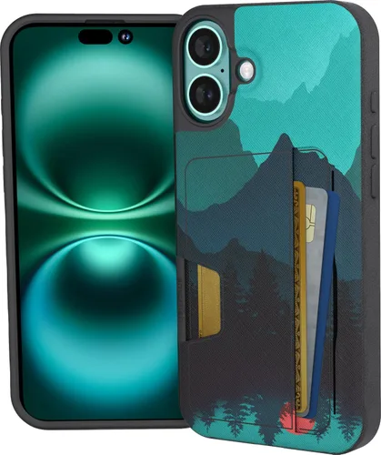 Miniatura 68 de Smartish Funda tipo cartera para iPhone 13 Pro – Wallet Slayer Vol. 2 [delgada + protectora] tarjetero con función atril - Black Tie Affair