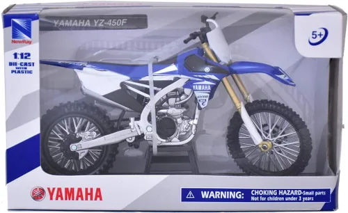 Miniatura 6 de New-Ray Motocicleta Yamaha YZF 450 2017 Miniatura Escala 1/12°, 57983, Multicolor