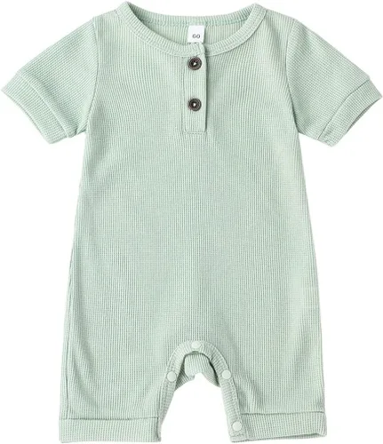 Miniatura 10 de Jumper de algodón y lino sin mangas con volantes para bebé. Ropa de verano.