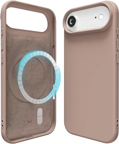 Miniatura 119 de oakxco Funda de silicona para iPhone 12 Pro Max, magnética, compatible con carga inalámbrica Magsafe, cubierta protectora de goma suave y delgada