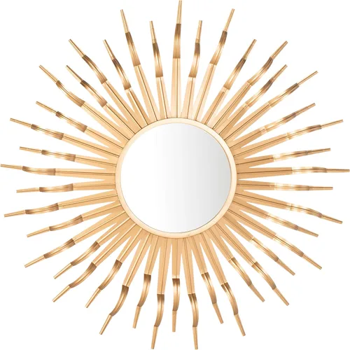 Safavieh Inicio Naya Espejo decorativo decorativo Sunburst de 36 pulgadas de Naya
