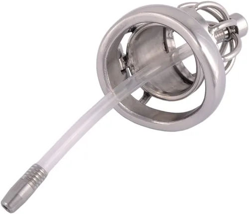 Miniatura 8 de TERNENCE Dispositivo de castidad de acero inoxidable de grado médico, jaula de polla cómoda jaula para pene SM Juguetes sexuales D145