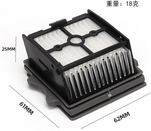 Miniatura 4 de Juego de aspiradora inalámbrica en seco y húmedo, rodillo de cepillo de repuesto y accesorios de filtro HEPA, compatible con Tineco Floor ONE S5 2