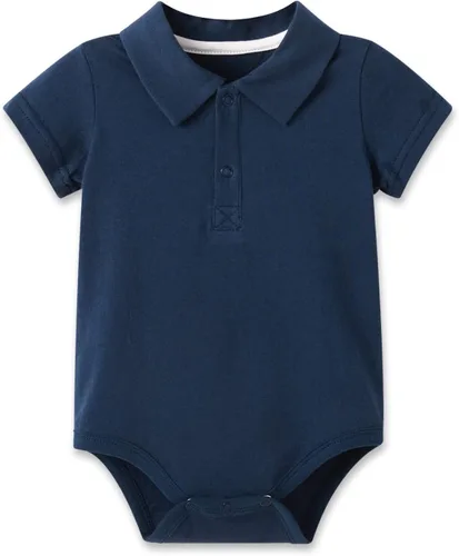 Miniatura 45 de pureborn Mameluco de algodón súper suave para bebés niños y niñas de 0 a 24 meses