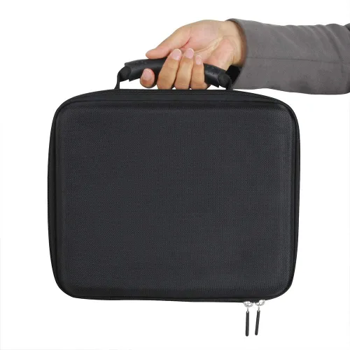 Miniatura 6 de Hermitshell Estuche de viaje para Learning Resources Gears Deluxe Building Set 100 piezas (negro)
