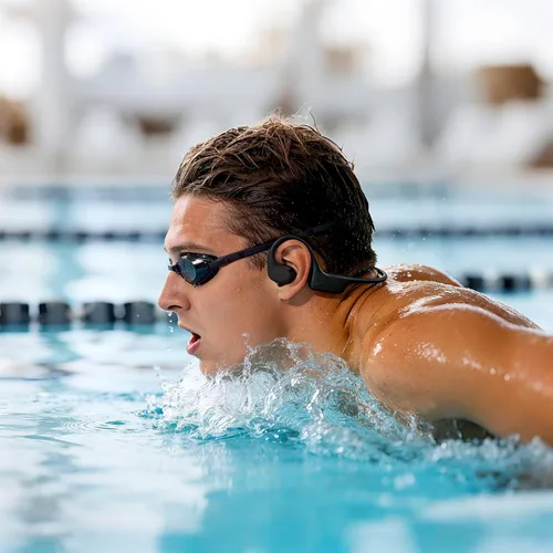 Miniatura 6 de Auriculares de natación de conducción ósea, IP68 impermeable reproductor MP3 incorporado memoria 32G, auriculares de natación subacuáticos