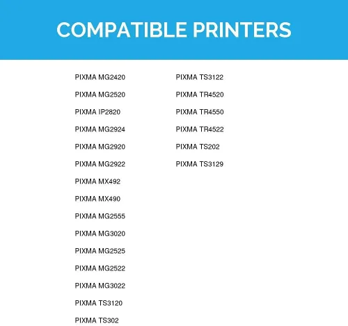 Miniatura 9 de LD©, cartuchos de tinta remanufacturados, Canon PG245XL/CL246XL HY: negro 8278B001AA y color 8280B001AA, Paquete de 3 - HY Negro