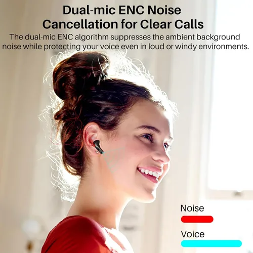 Miniatura 2 de TOZO T20 Wireless Earbuds with Independent Design, Dual Mic Noise Cancellation