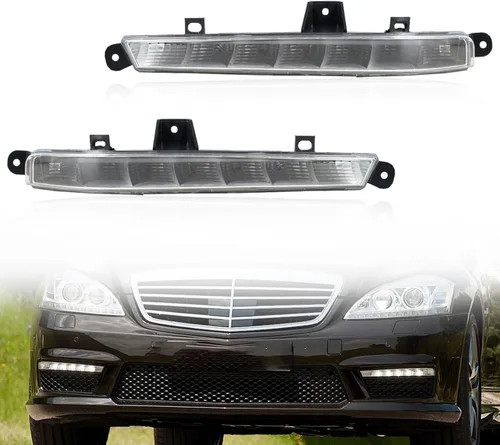 Parachoques delantero luz diurna para Mercedes Benz W221 S63 AMG 2007-2013 2218201356 2218201456 izquierda y derecha