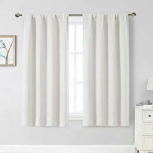 Miniatura 170 de Cortinas opacas para dormitorio, sala de estar, juego de 2 paneles de 54 pulgadas de largo, cortinas de oscurecimiento de habitación con aislamiento