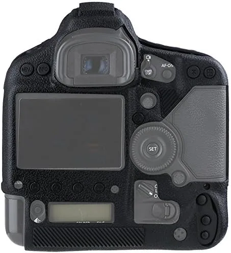 Miniatura 4 de Funda de cámara para Canon 1DX/1DX Mark II - Funda protectora de silicona para DSLR, jaula desmontable, a prueba de golpes, a prueba de polvo (negro)