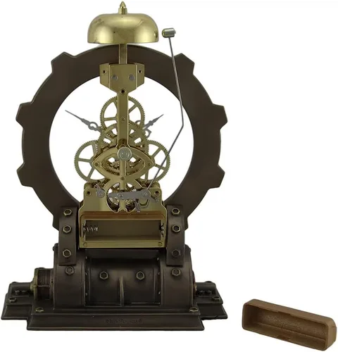 Miniatura 3 de Time's Gate Metalizado Steampunk Generator - Reloj llamativo de escritorio