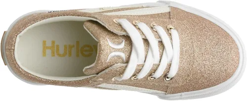 Miniatura 5 de Hurley Boardy - Tenis de patineta con cordones tenis bajos con cordones zapatos de patinadora a la moda para niños y niñas patines ligeros