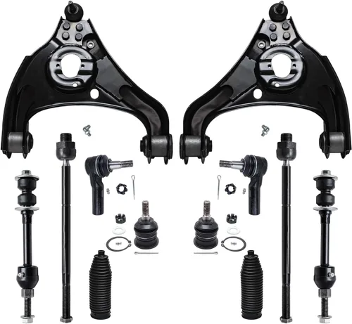 Miniatura 59 de Detroit Axle - Kit de suspensión delantera de 12 piezas para Mercury Grand Marquis Ford Crown Victoria Town Car 2003-2011, 2 brazos de control