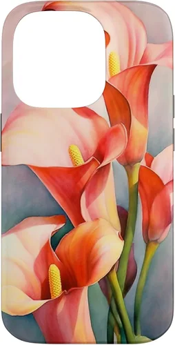 Miniatura 17 de Calla Lilies Flower Floral Watercolor Case for iPhone 17