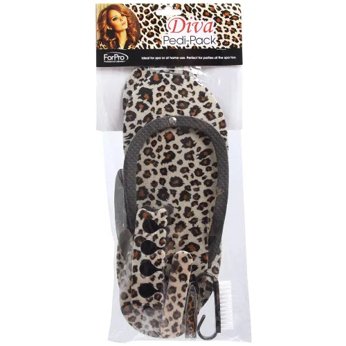 Miniatura 8 de ForPro Professional Collection Diva Pedi-Pack, kit de pedicura de moda de 6 piezas para adultos, ideal para uso en casa o salón, accesorio perfecto